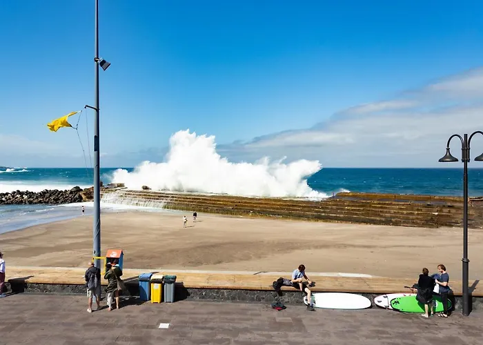 Home2book Design Bajamar Natural Pool & Beach Lägenhet *